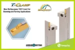 T-CLAMP New Multipurpose TDXY TDCT Inserts for Grooving and Turning Applications by TaeguTec Grooving Inserts AG Technik graphics